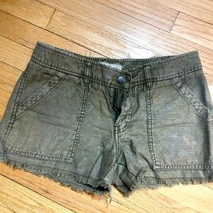 Distressed Free People shorts